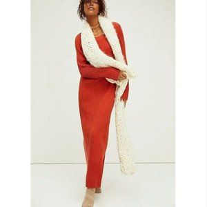 Free People Walk About Maxi Dress Cotton NEW